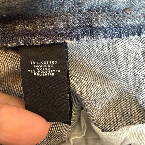 DKNY Gray Performance Denim Jeans Mens 33x32 Faded Everyday Casual Classic 52002 - Picture 13 of 15